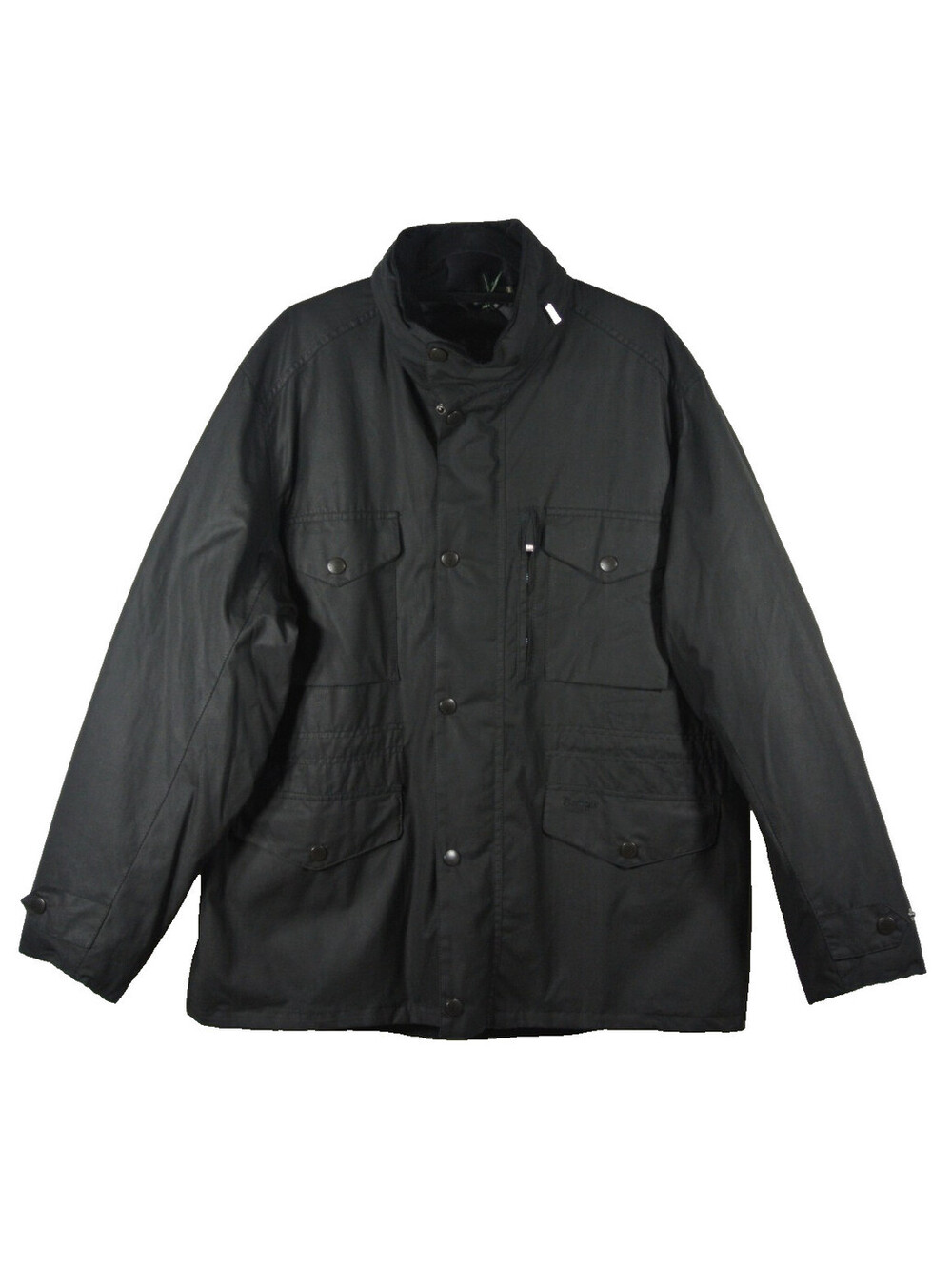NEW, BARBOUR men's Sapper Waxed Jacket in Black- size XL #WAX325